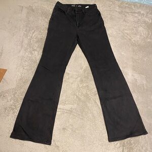 Old Navy Women's Black Flare Jeans